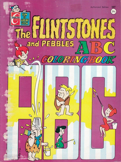 Flintstones, The ABC Coloring Book
