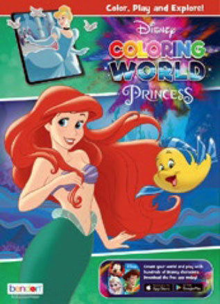 Little Mermaid, Disney's Coloring World