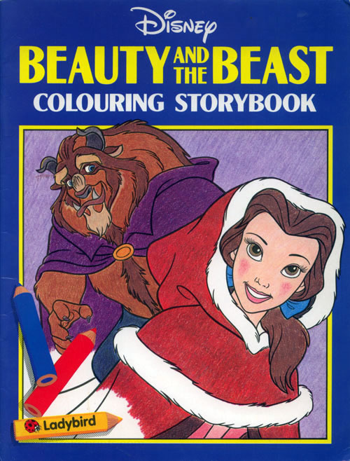 Beauty & the Beast Colouring Storybook