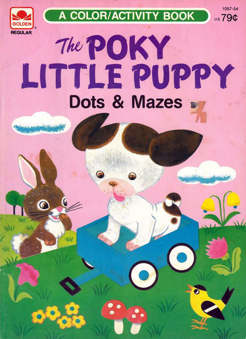 Little Golden Books Poky Little Puppy Dots & Mazes