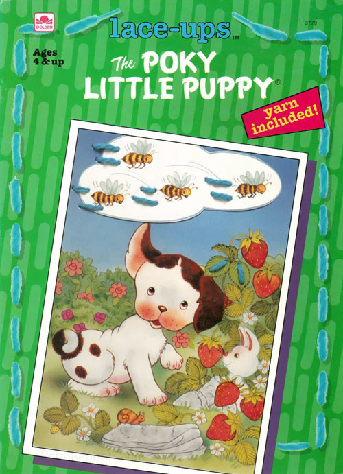 Little Golden Books Poky Little Puppy Lace-Ups