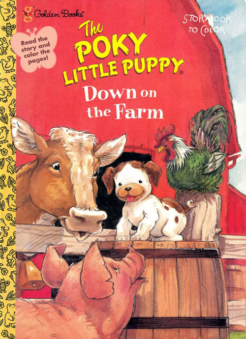 Little Golden Books Poky Little Puppy: Down on the Farm