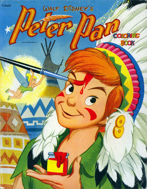 Peter Pan, Disney's Coloring Book