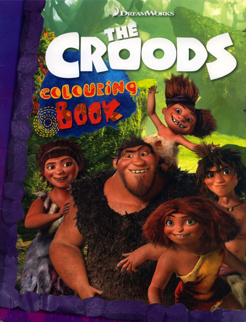 Croods, The Colouring Book