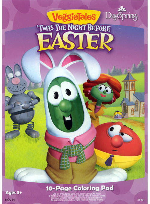 VeggieTales Twas the Night Before Easter Pad