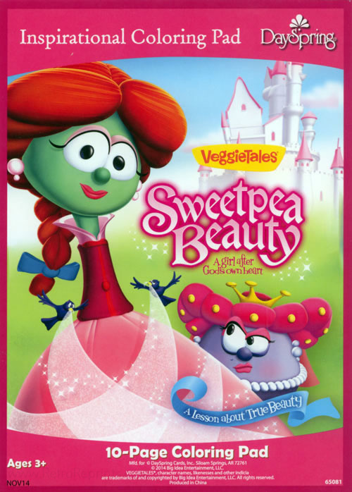 VeggieTales Sweetpea Beauty Pad