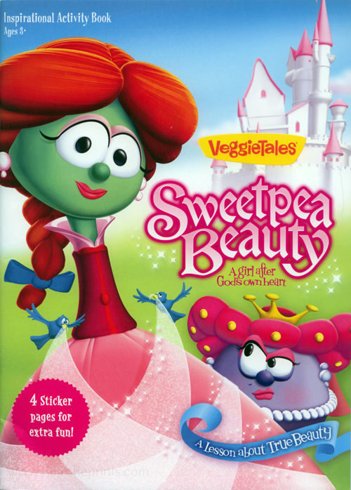 VeggieTales Sweetpea Beauty Book