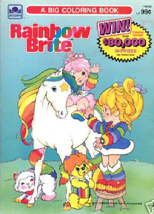 Rainbow Brite Coloring Book