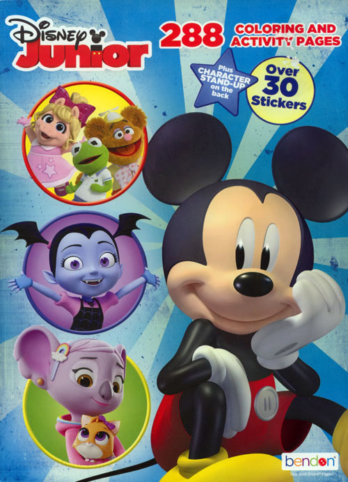Disney Jr. Coloring and Activity Book