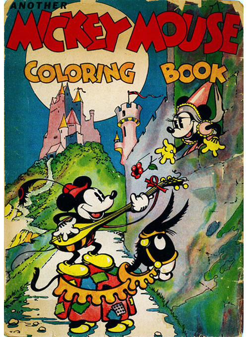 Mickey Mouse and Friends Coloring Book