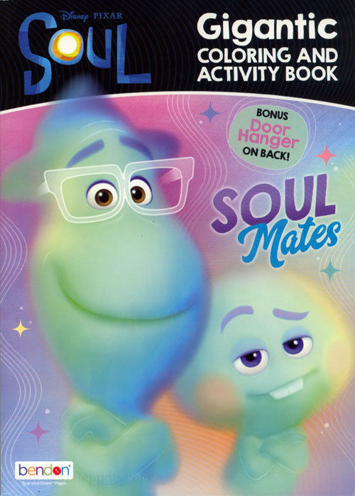 Soul, Pixar's Coloring and Activity Book