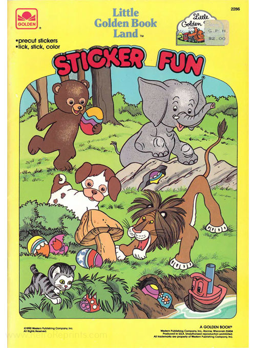 Little Golden Books Sticker Fun