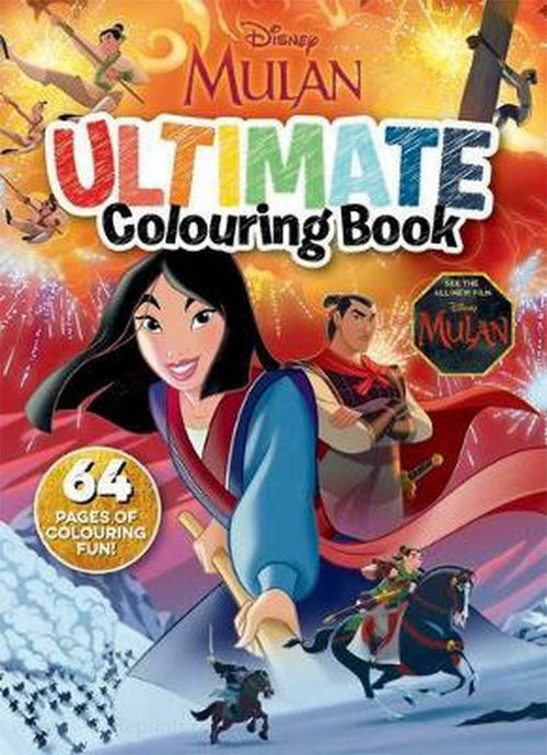 Mulan, Disney's Coloring Book