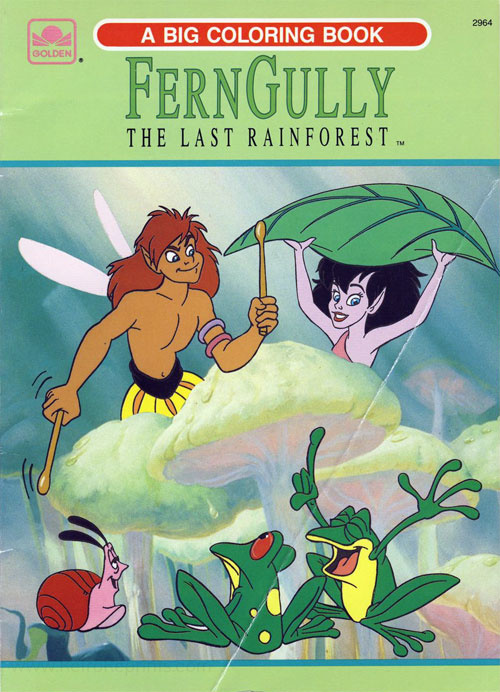 FernGully The Last Rainforest Coloring Book Coloring Books at Retro