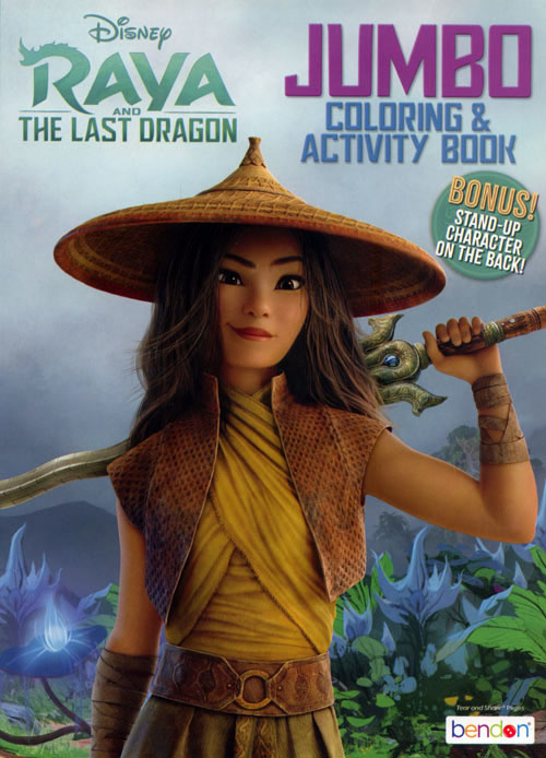 Raya and the Last Dragon Coloring and Activity Book
