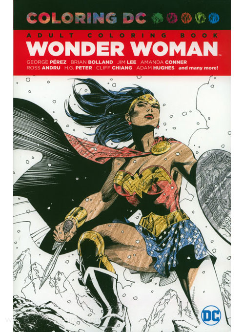 Wonder Woman Coloring Book