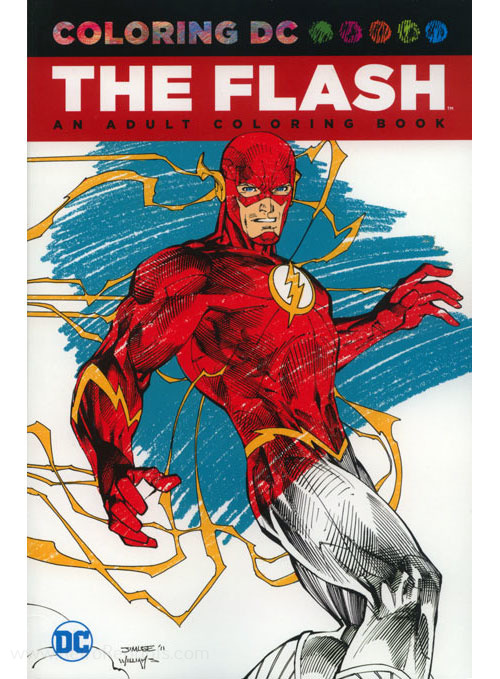 DC Super Heroes Flash Coloring Book