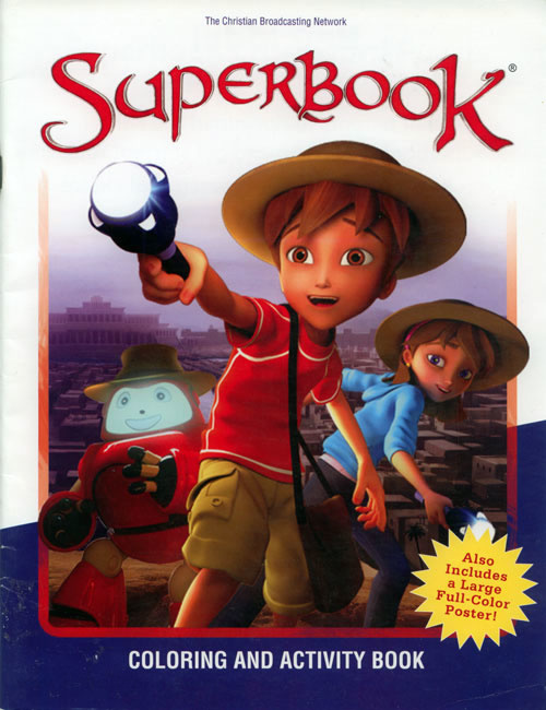 Superbook (reboot) Coloring and Activity Book