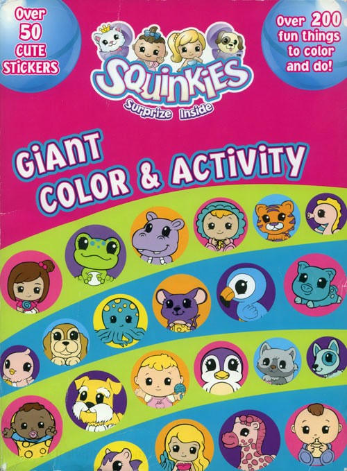 Squinkies Coloring and Activity Book