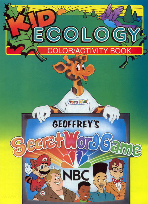 Cartoon Collection Toys R Us: Kid Ecology
