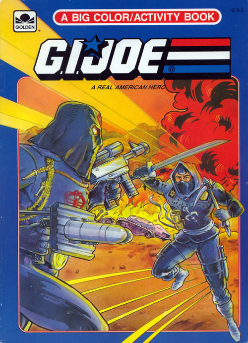 GI Joe Coloring and Activity Book