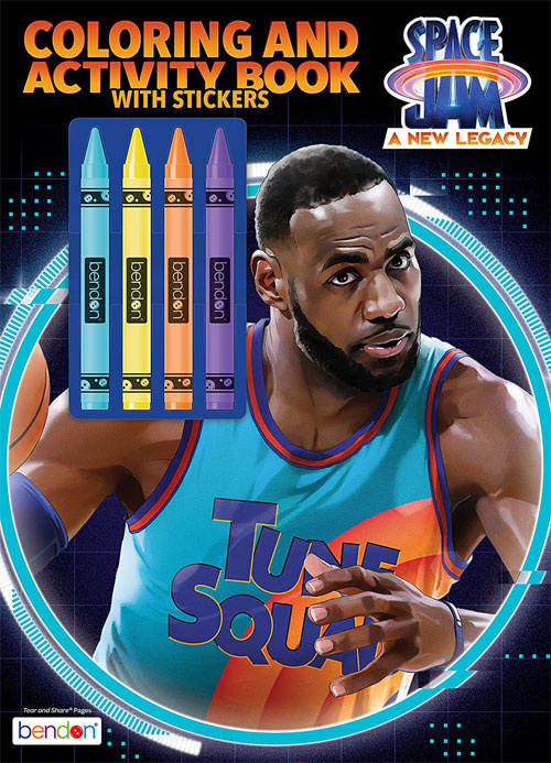 Space Jam: A New Legacy Coloring and Activity Book