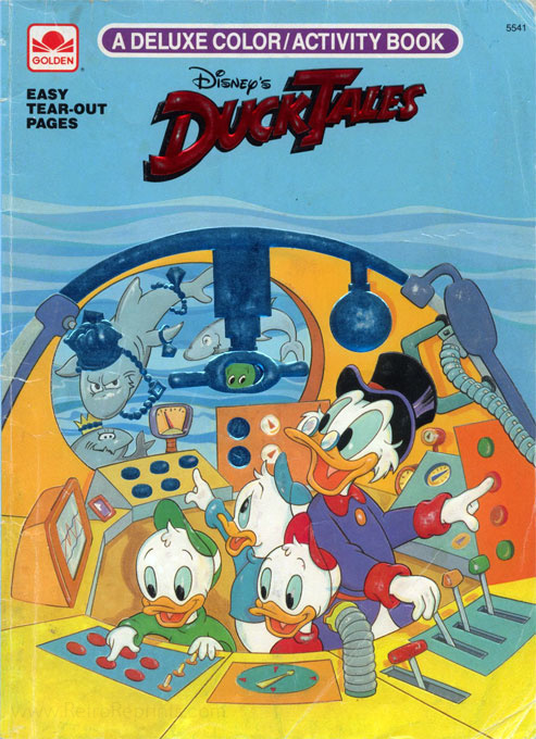 DuckTales Coloring and Activity Book