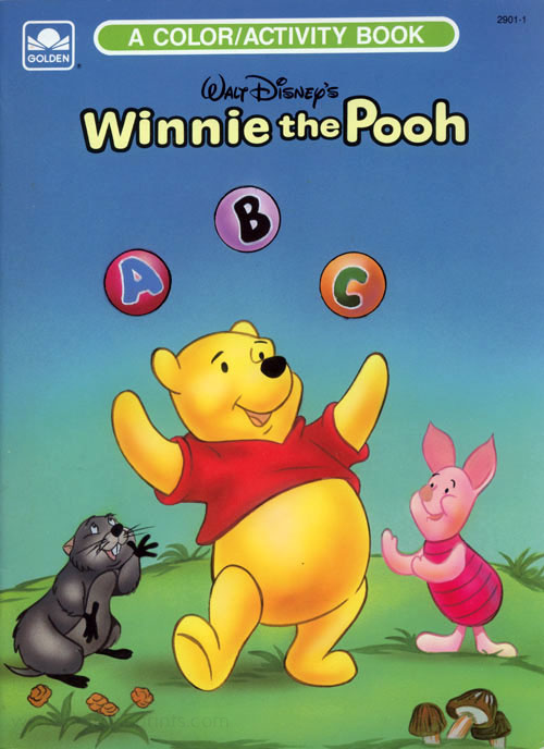 Winnie the Pooh Coloring and Activity Book
