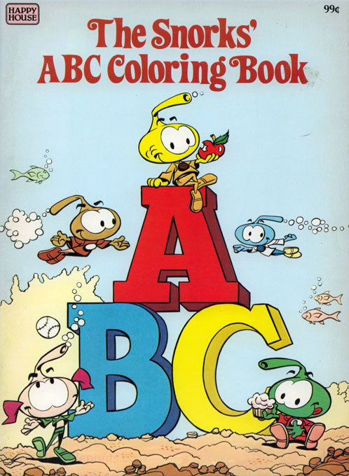 Snorks, The ABC Coloring Book