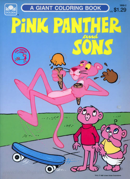 Pink Panther and Sons Coloring Book