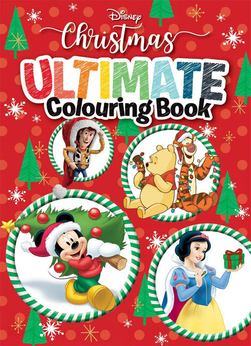 Disney Christmas Coloring Book