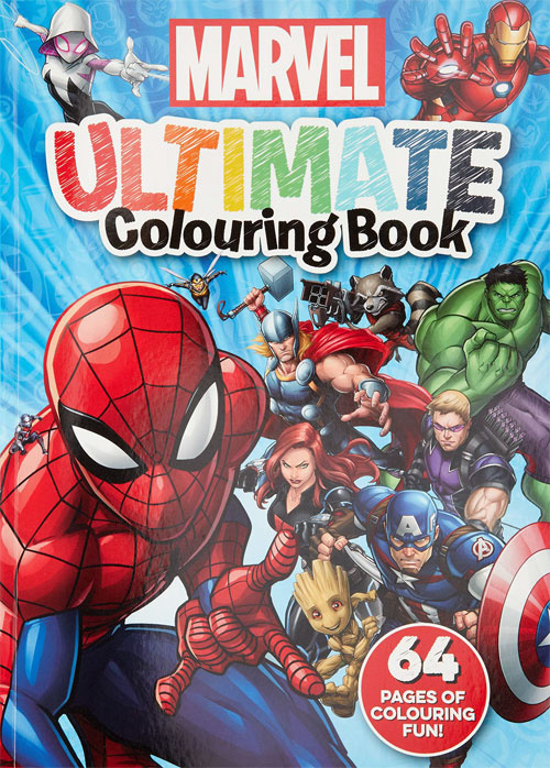 Marvel Super Heroes Coloring Book