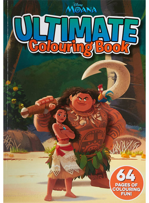 Moana Coloring Book