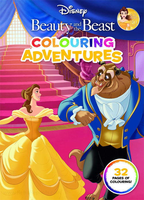 Beauty & the Beast Colouring Adventures