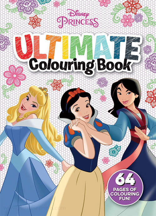 Princesses, Disney Coloring Book