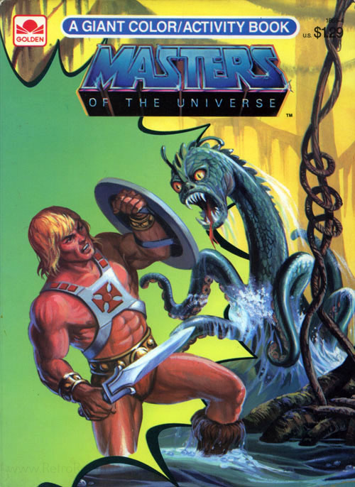 He-Man and the Masters of the Universe Coloring Book