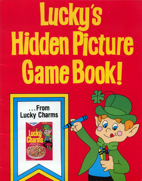 Commercial Characters Lucky's Hidden Picture Game Book!