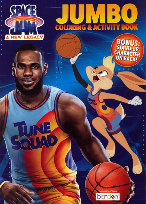 Space Jam: A New Legacy Coloring and Activity Book