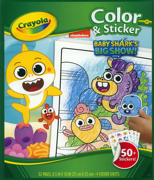 Baby Shark's Big Show! Color & Sticker