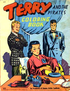 Terry and the Pirates Coloring Book