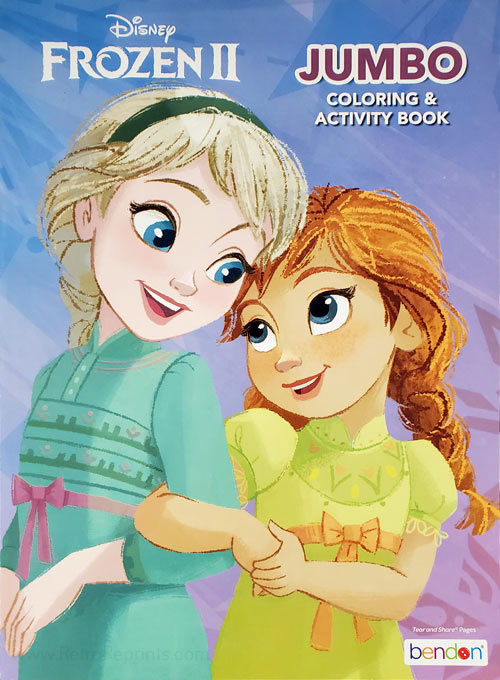 Frozen 2, Disney Coloring and Activity Book