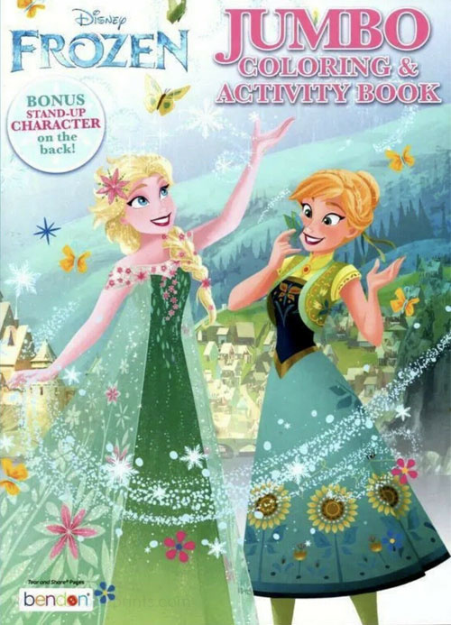 Frozen Fever Coloring and Activity Book