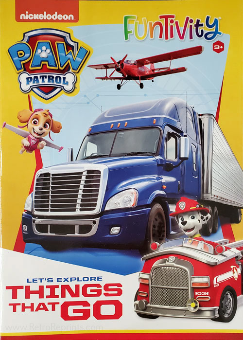 PAW Patrol Let's Explore Things That Go