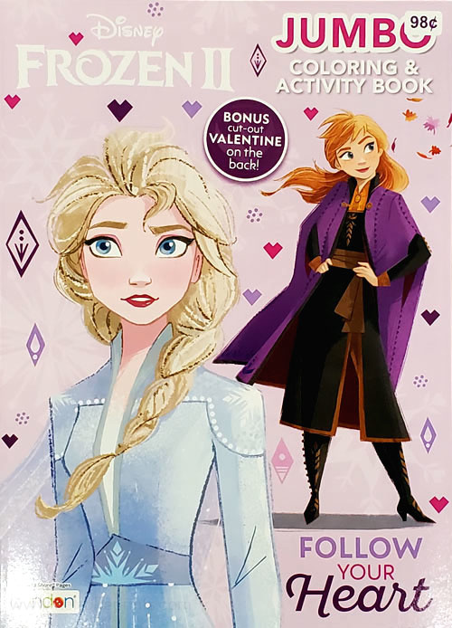 Frozen 2, Disney Coloring and Activity Book