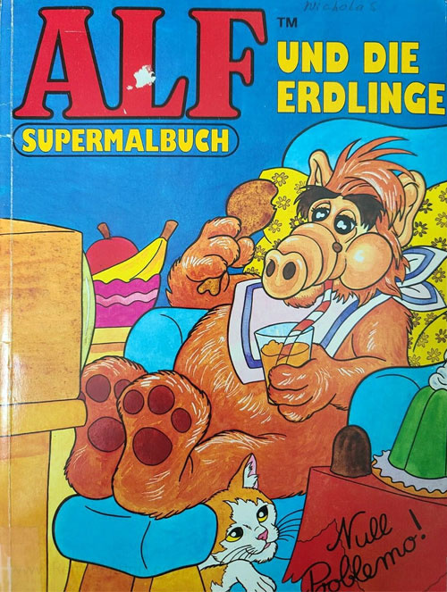 Alf: The Animated Series Coloring Book