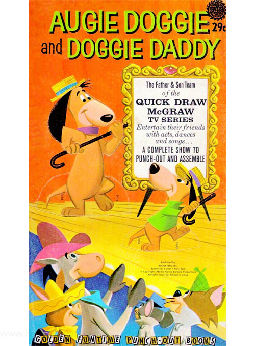 Augie Doggie Punch Out Book