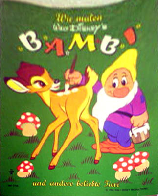 Bambi, Disney's Coloring Book