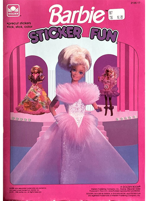 Barbie Sticker Fun
