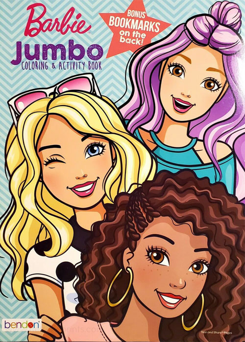 Barbie Coloring and Activity Book
