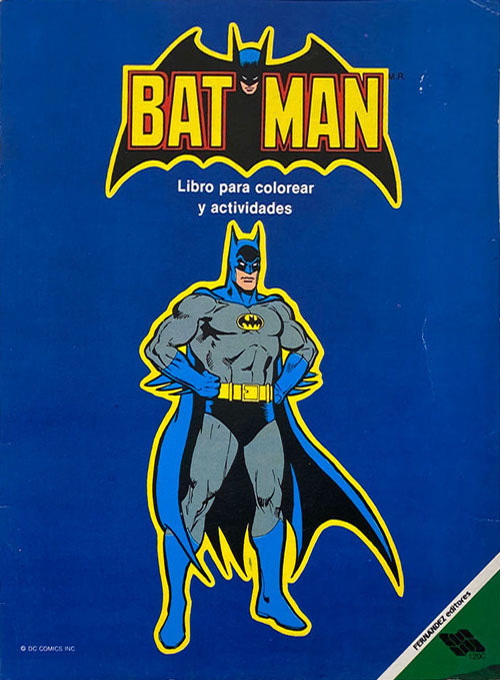 Batman Colouring - Vintage Foundation - Europrice